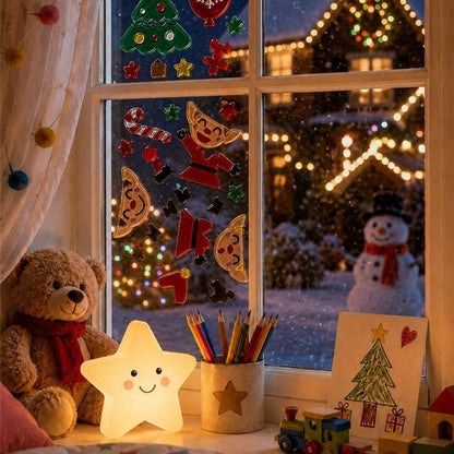Christmas Elf Gel Decoration