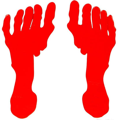 Bloody Feet Gel Decoration