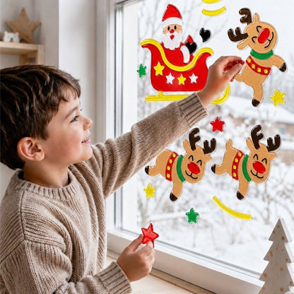 Christmas Reindeer Gel Decoration