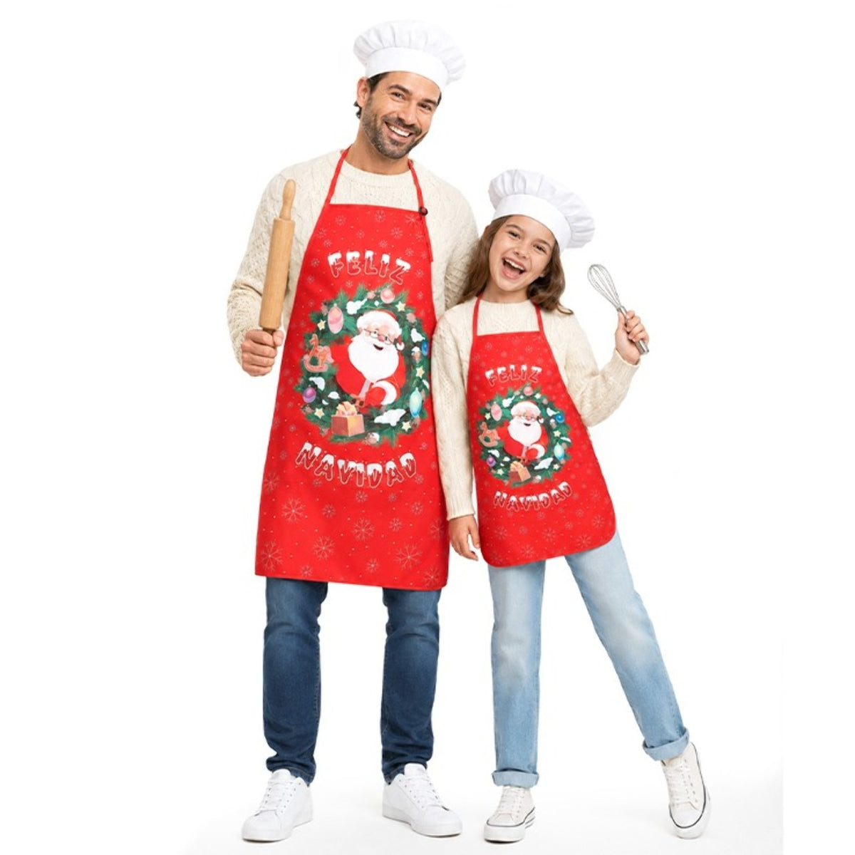 Kids Santa Claus Christmas Apron