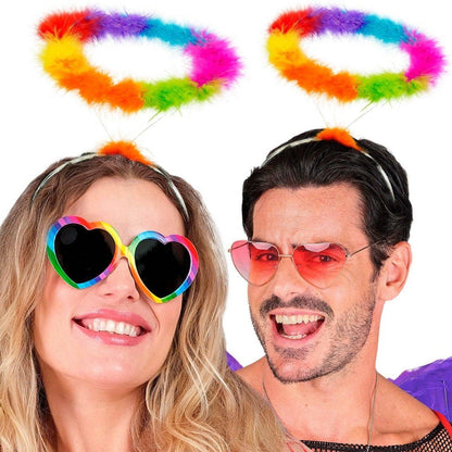 Rainbow Angel Headband