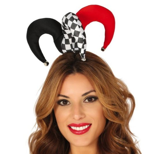 Harlequin Jester Headband