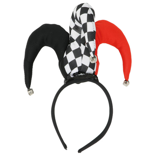 Harlequin Jester Headband