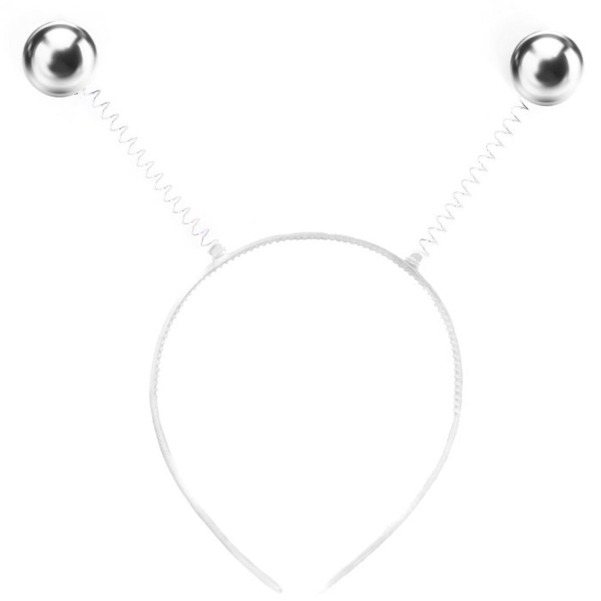 Silver Balls Headband