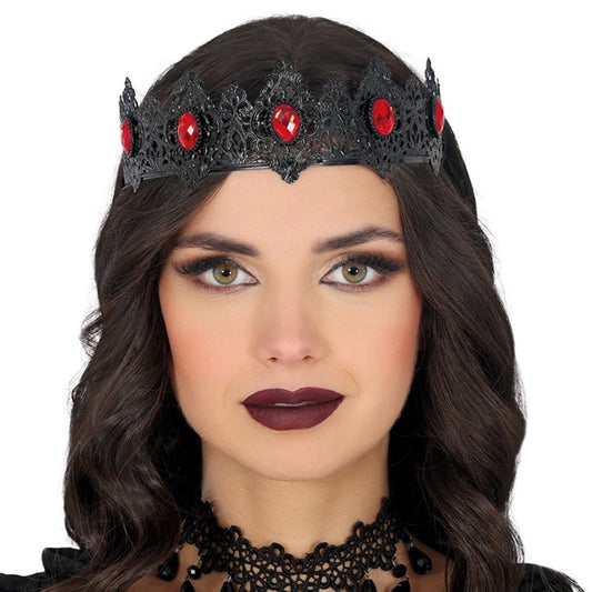 Black Queen Crown Headband