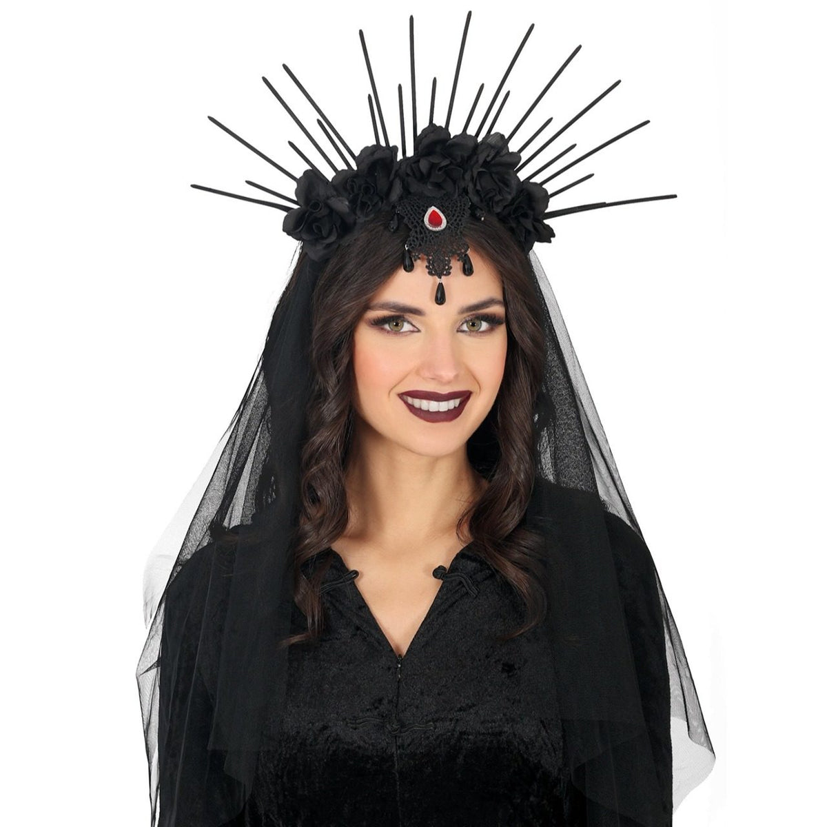 Goddess Catrina Death Headband