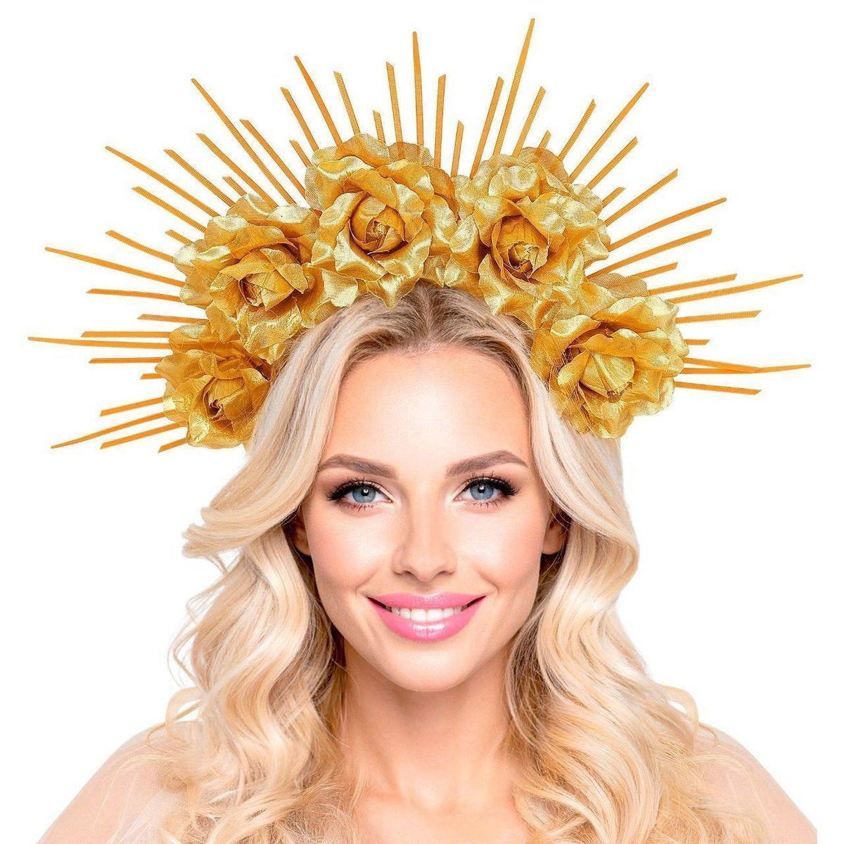 Goddess Catrina Roses Headband
