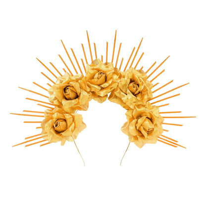 Goddess Catrina Roses Headband