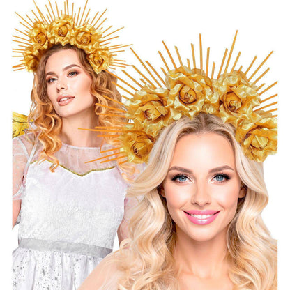 Goddess Catrina Roses Headband