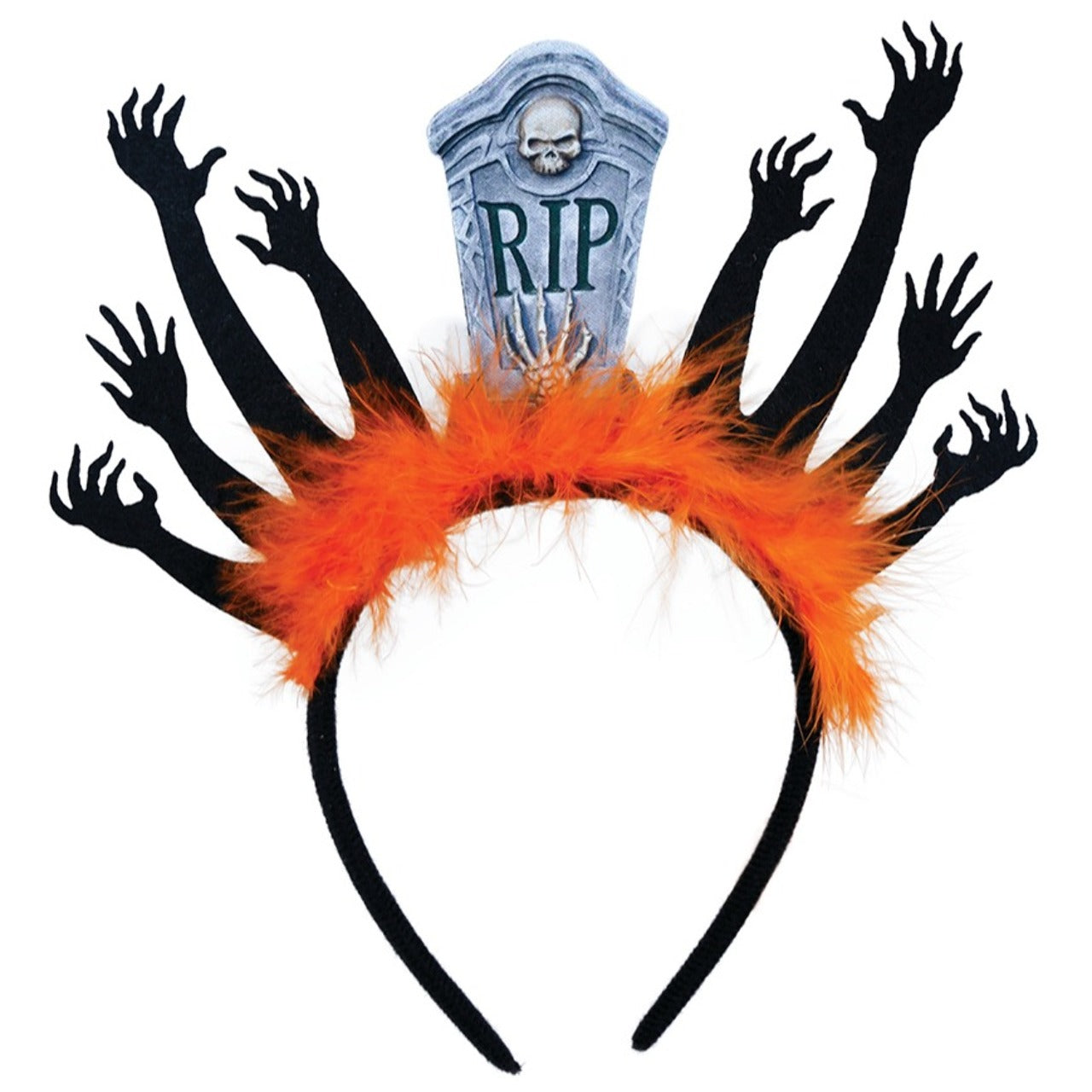 Zombie Tombstone Headband