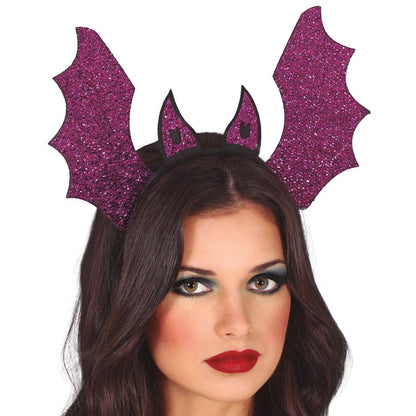Lilac Bat Headband