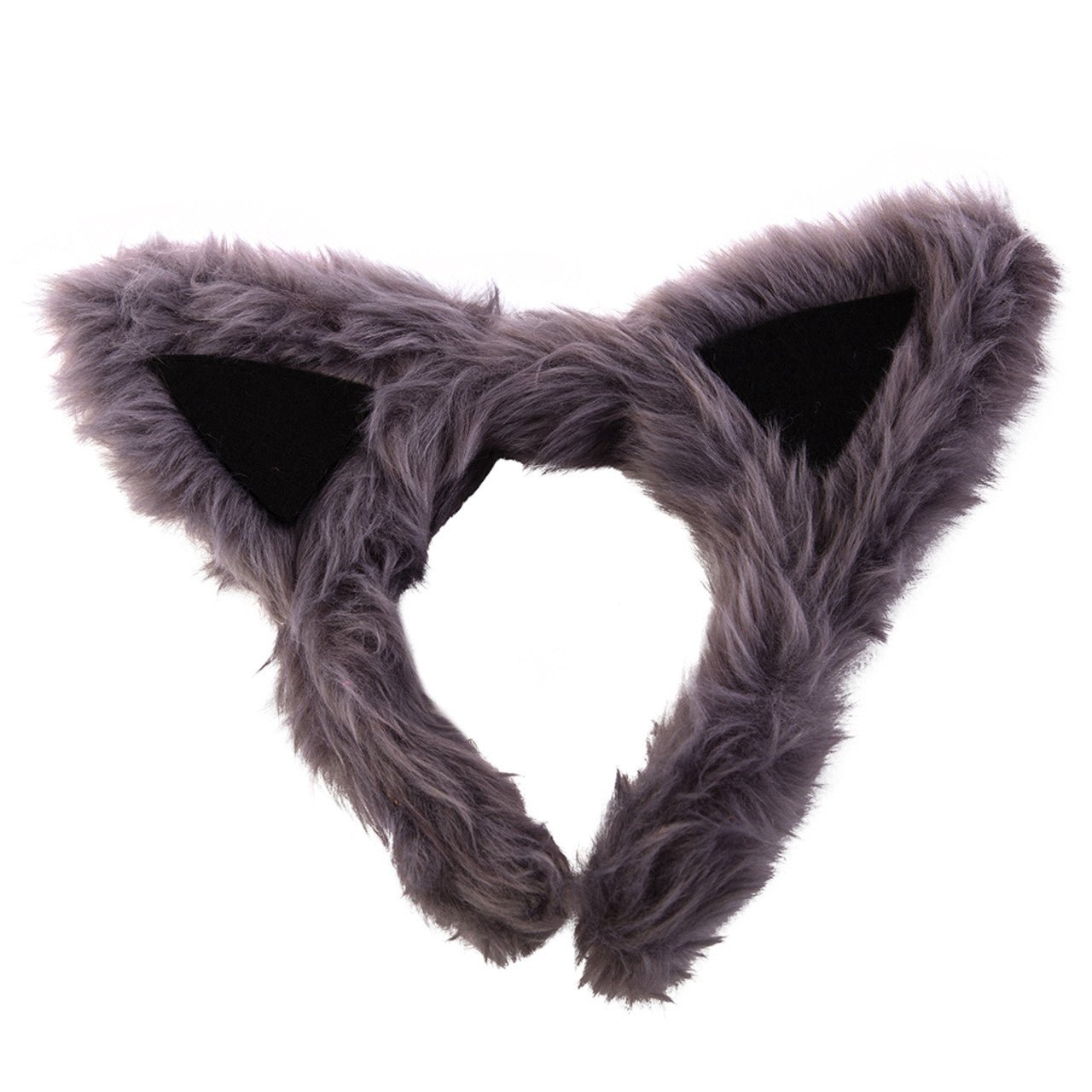 Dark Wolf Ears Headband