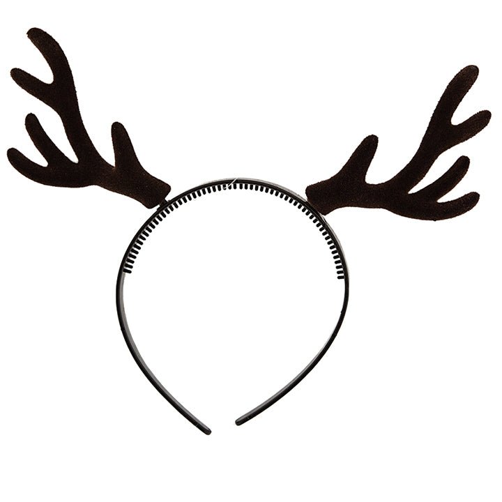 Brown Reindeer Headband