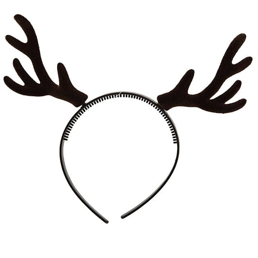 Brown Reindeer Headband