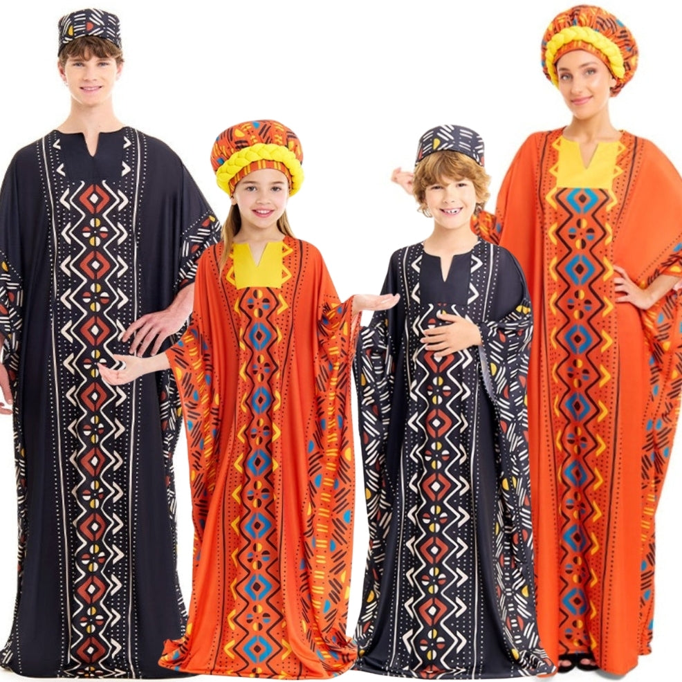 African Robe Group Costumes