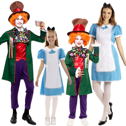 Alice and Mad Hatter Group Costumes