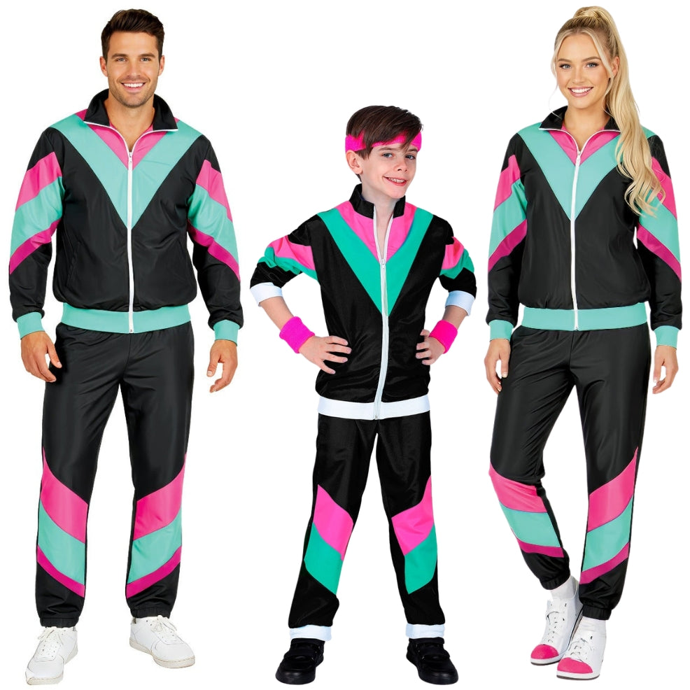 80s Tracksuit Group Costumes