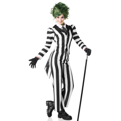 Striped Beetlejuice Group Costumes