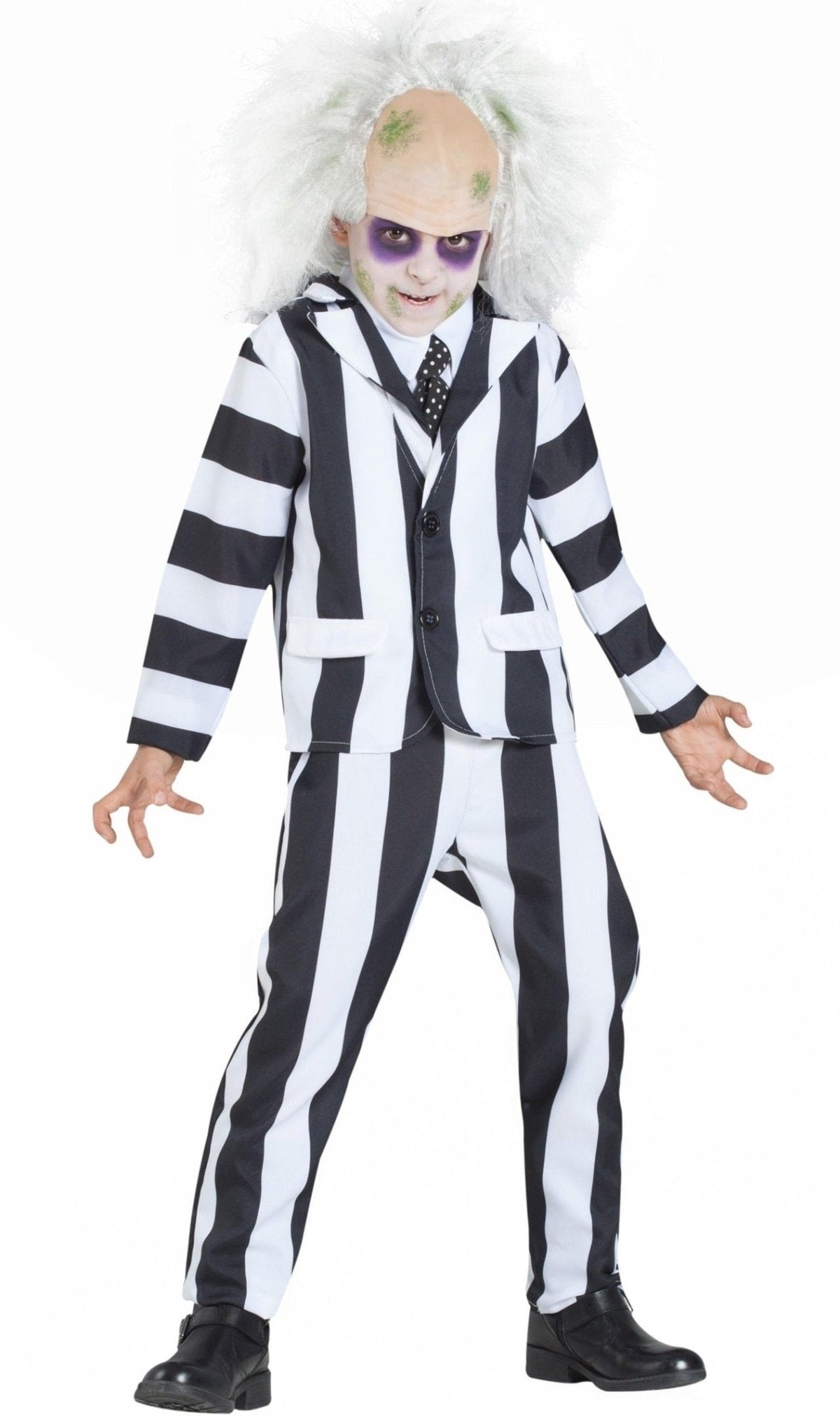 Striped Beetlejuice Group Costumes
