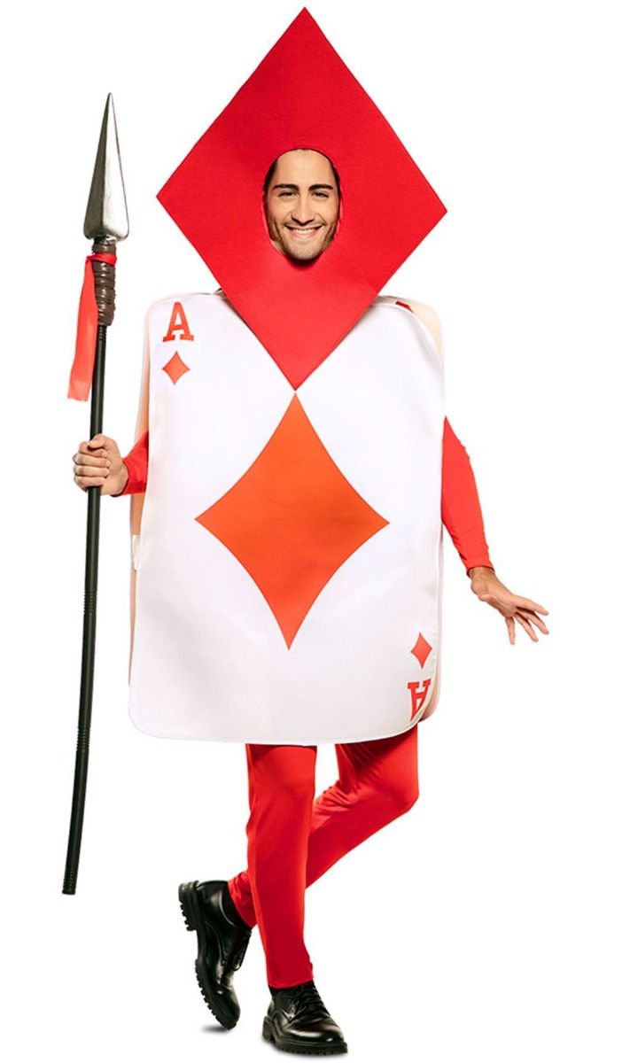 Diamond and Club Playing Card Group Costumes