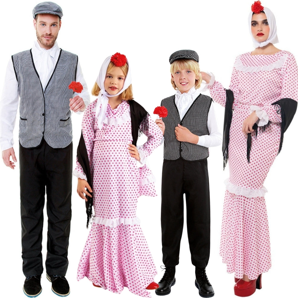 Traditional Madrid Group Costumes