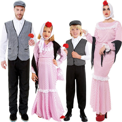 Traditional Madrid Group Costumes