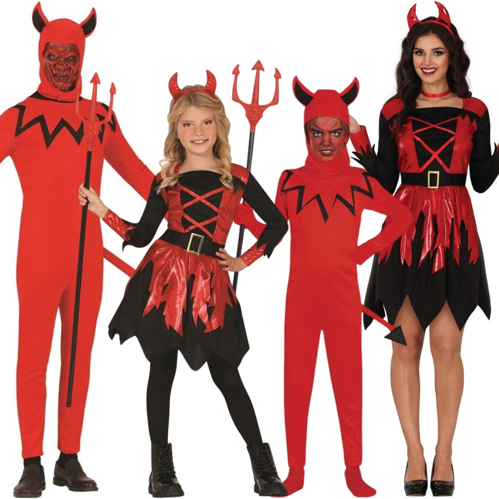 Warrior Devil Group Costumes