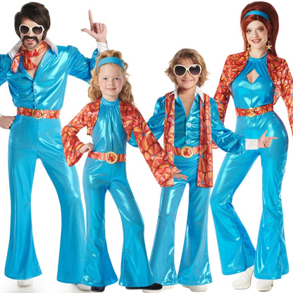 Floral Disco Group Costumes