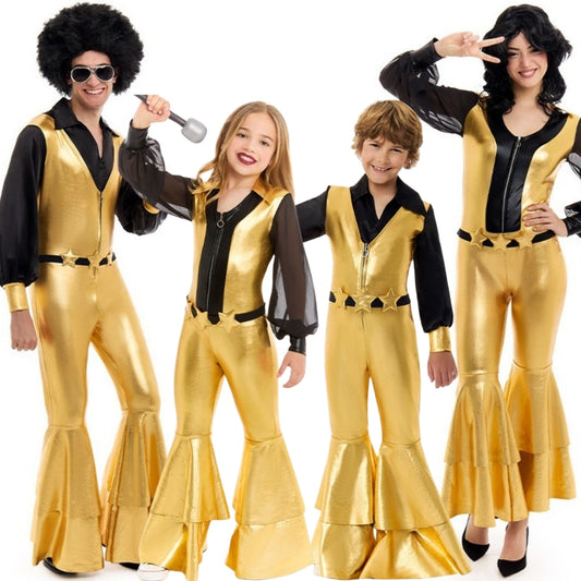 Gold Disco Group Costumes