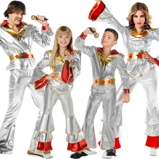 Silver Disco Group Costumes