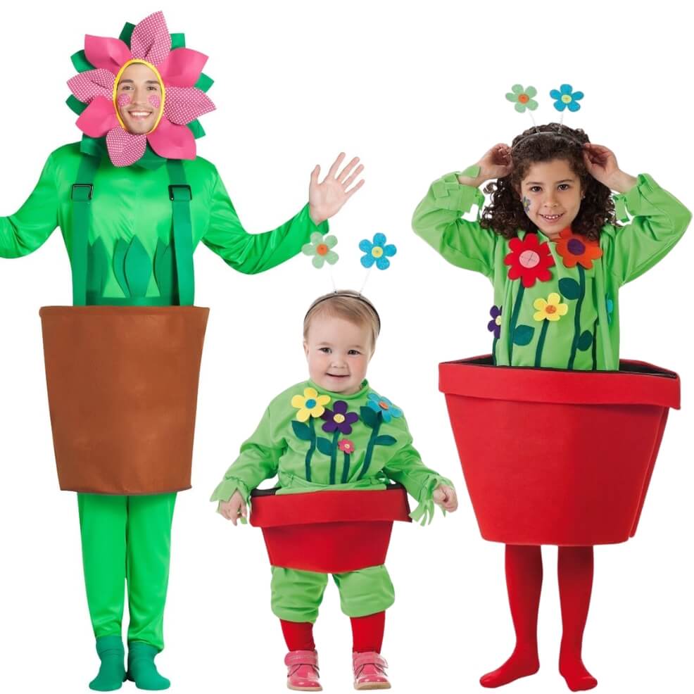 Flower Pot Group Costumes