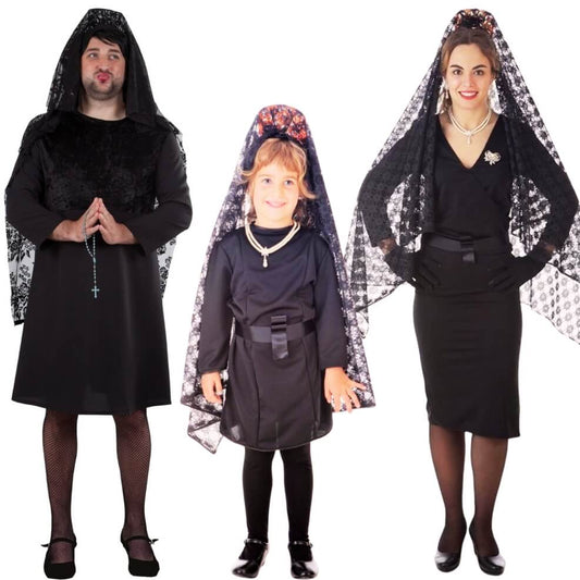 Spanish Widow Group Costumes