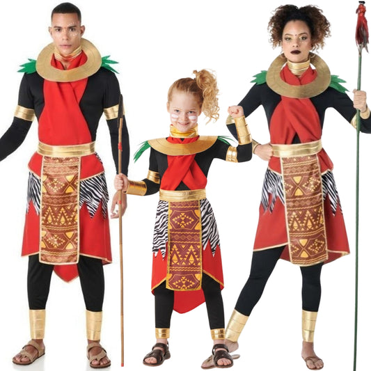 Maasai Group Costumes