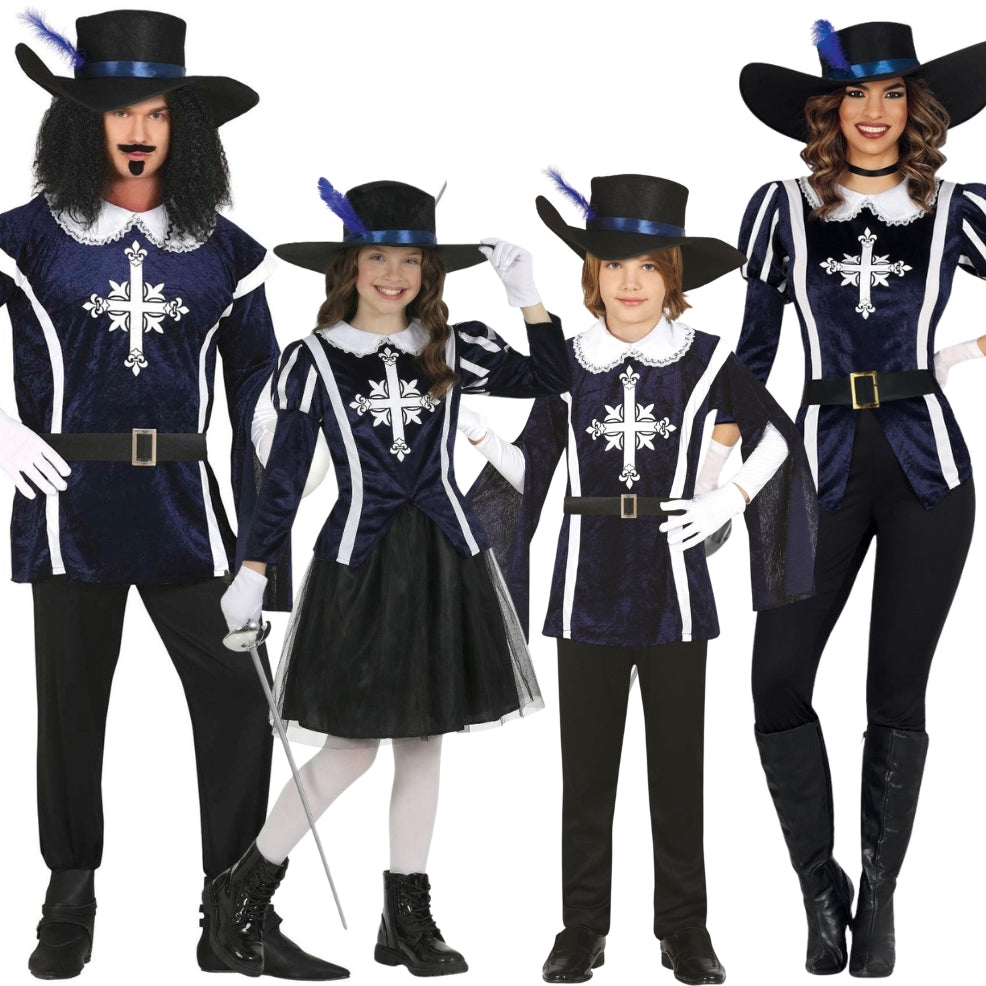 D'Artagnan Musketeer Group Costumes