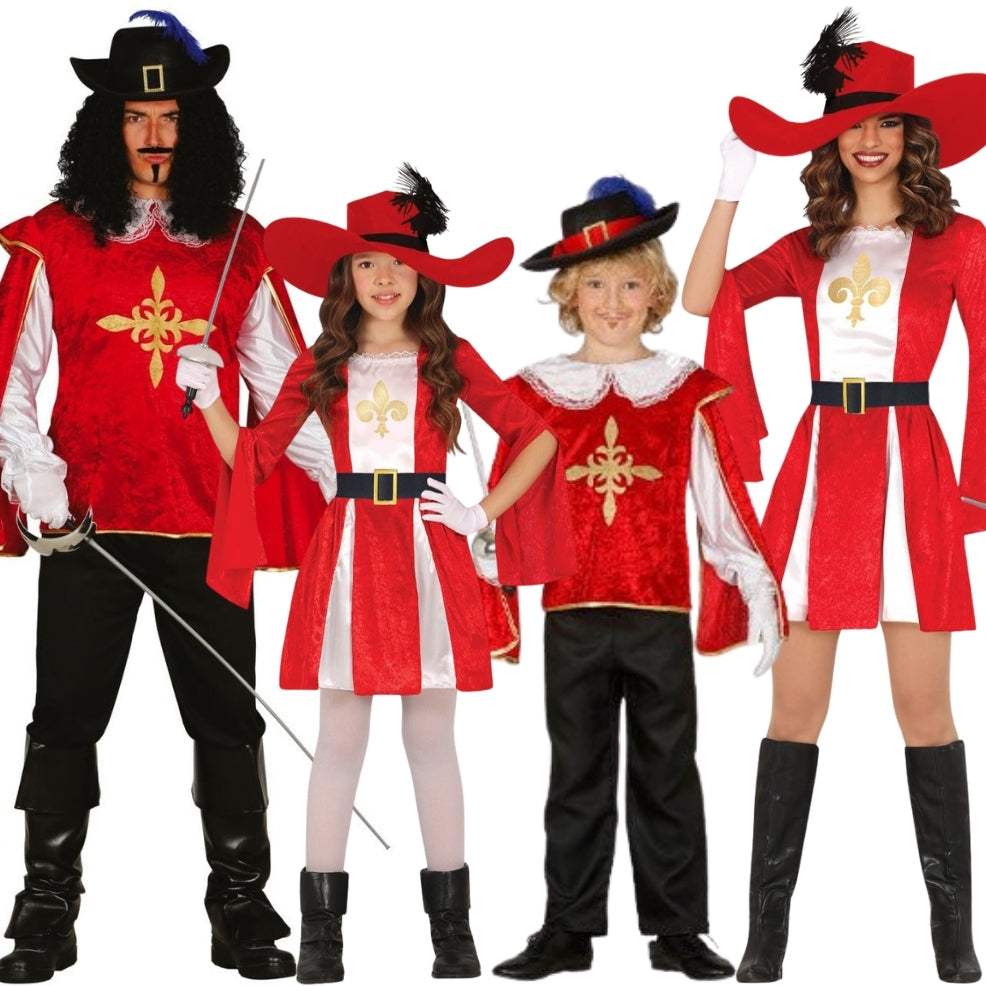 Porthos Musketeer Group Costumes