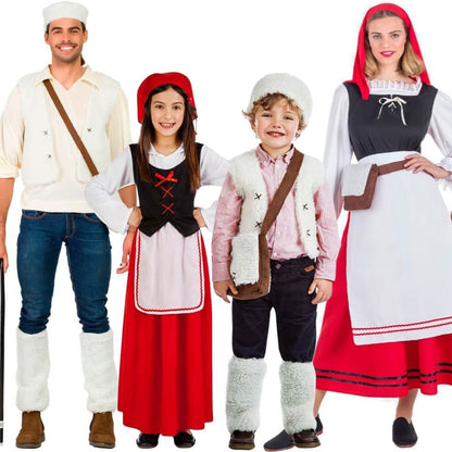 Sheepskin Shepherd Group Costumes