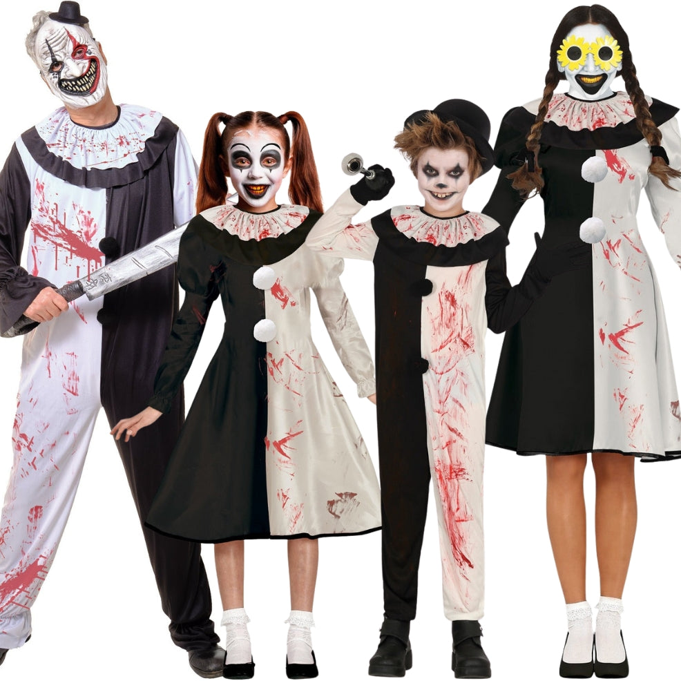 Terrifier Clown Group Costumes