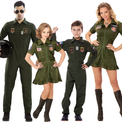 Combat Pilot Group Costumes