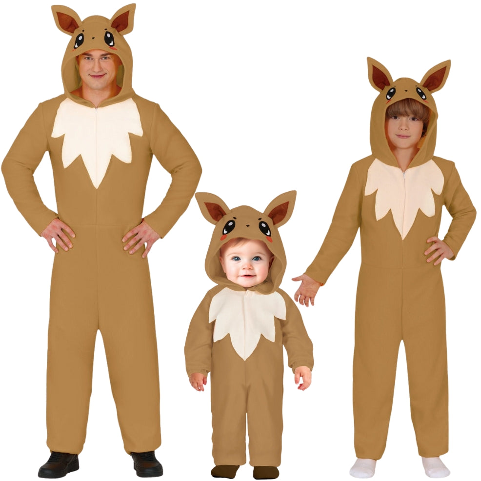 Eevee Pokémon Group Costumes