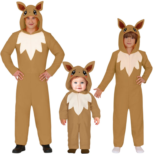Eevee Pokémon Group Costumes
