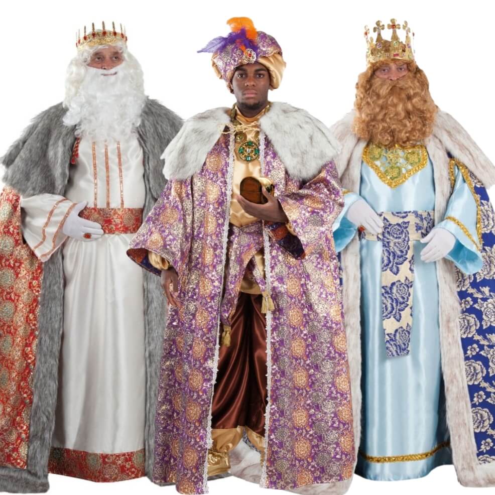 Three Wise Men with Hair Group Costumes