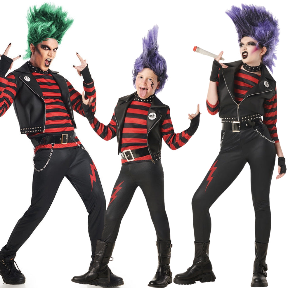 Punk Rocker Group Costumes