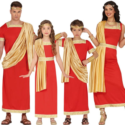 Red Roman Group Costumes