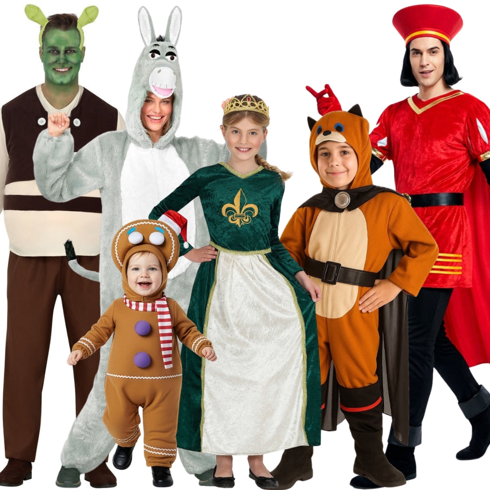 Shrek and Friends Group Costumes