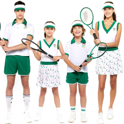 Retro Tennis Player Group Costumes