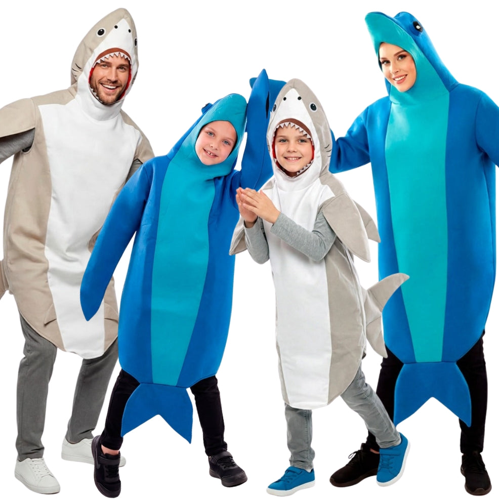 Shark and Dolphin Group Costumes
