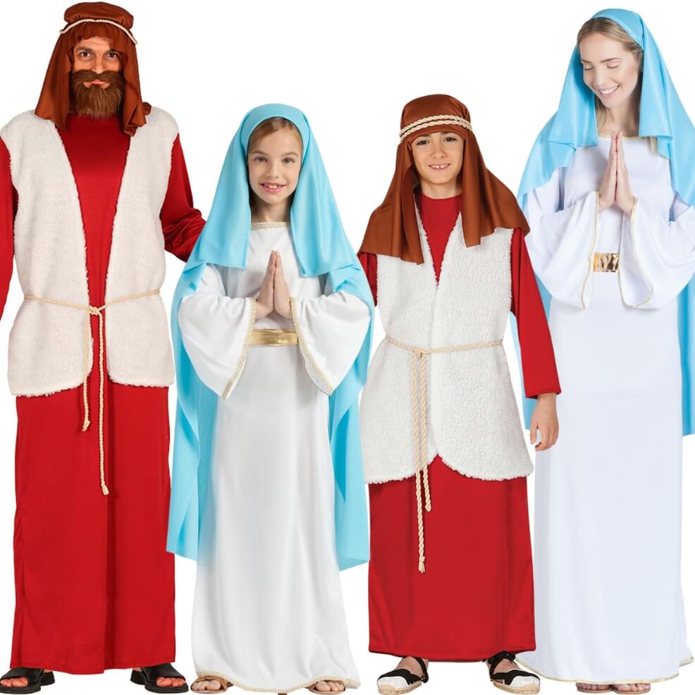 Virgin and Saint Joseph Group Costumes