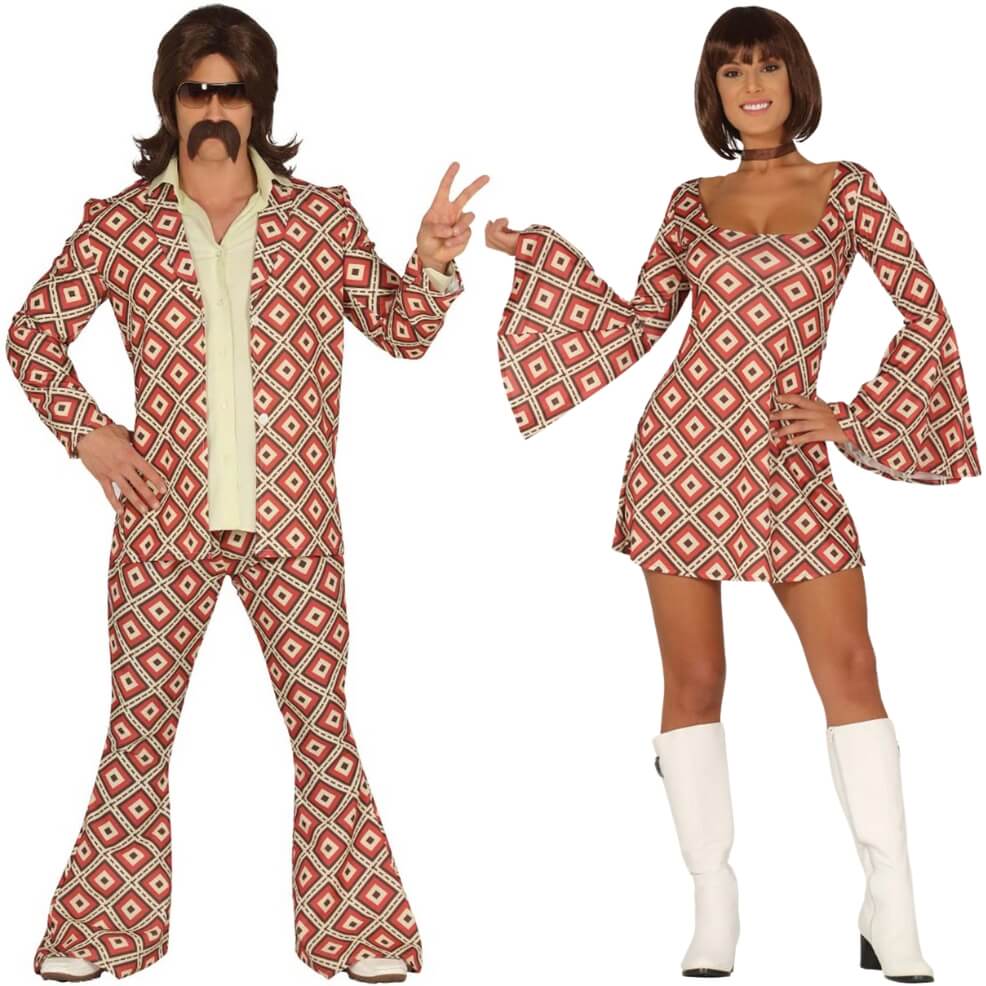 Diamond 70s Couples Costumes