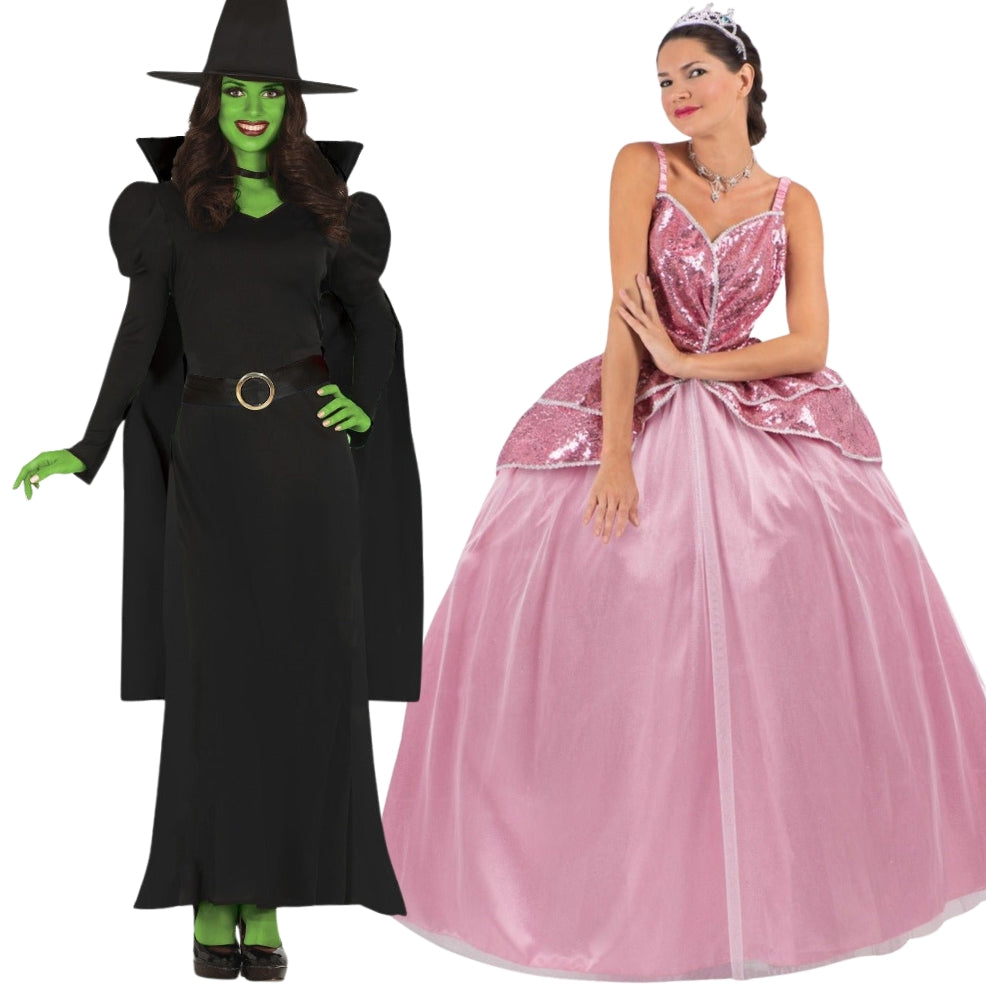 Elphaba and Glinda Witch Couples Costumes