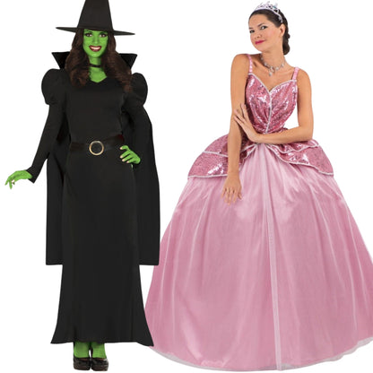 Elphaba and Glinda Witch Couples Costumes